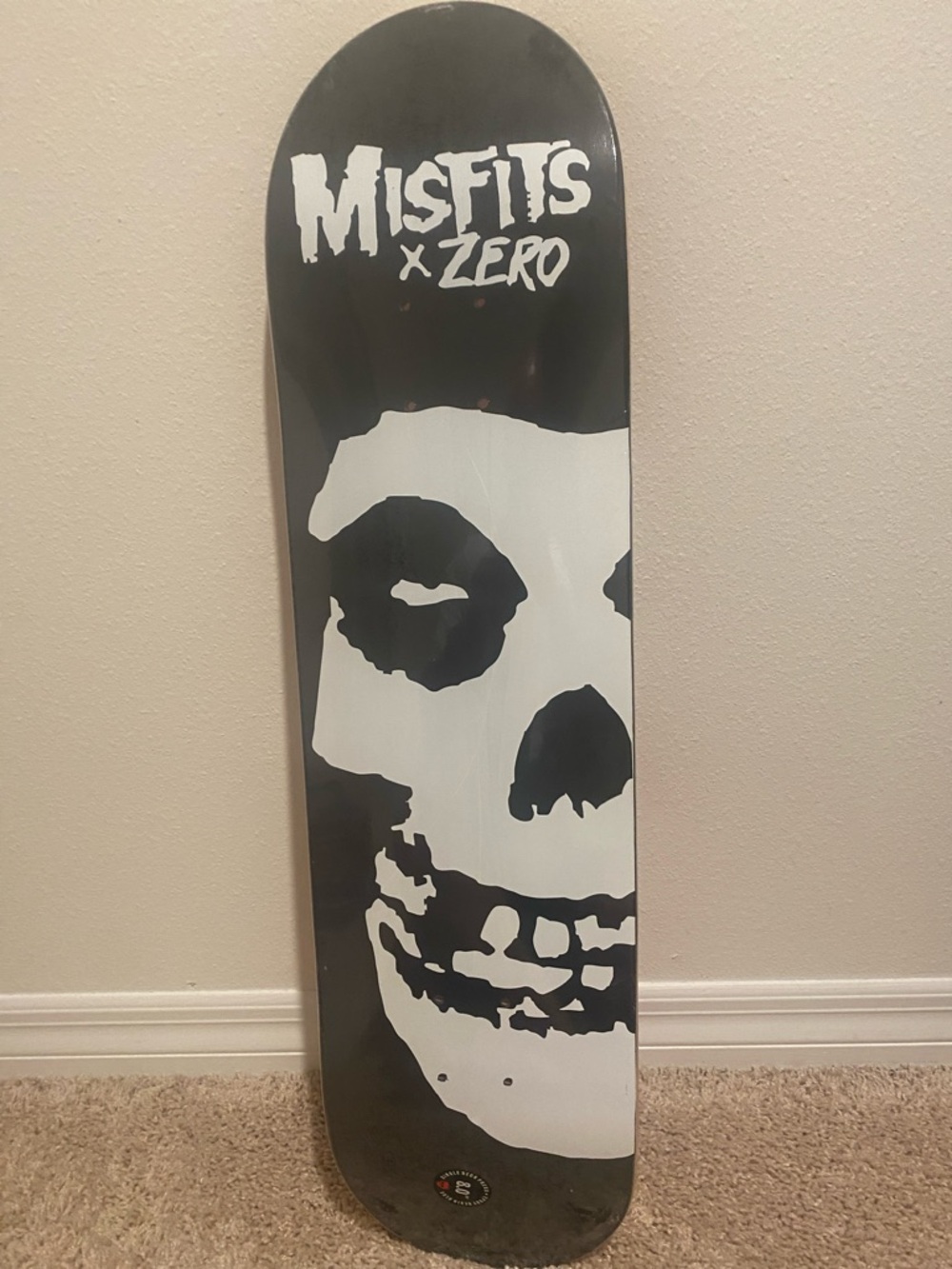 Black Skateboard Deck